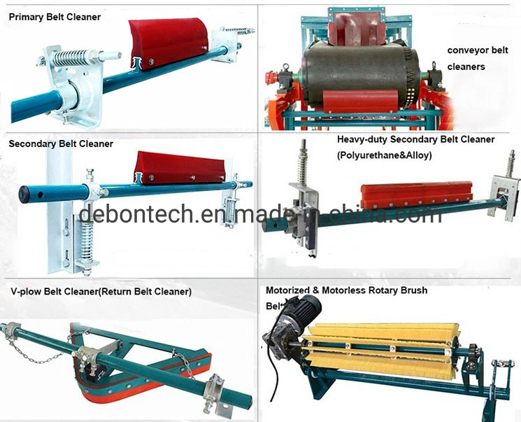 Conveyor Return Belt V-Plough Belt Cleaner dB-Kq