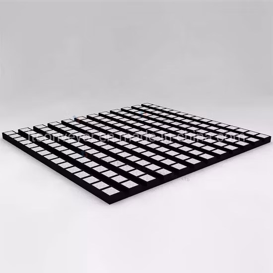 Bandförderer, Keramik-Leichtgummi, diamantgerillte Chevron-Riemenscheibe